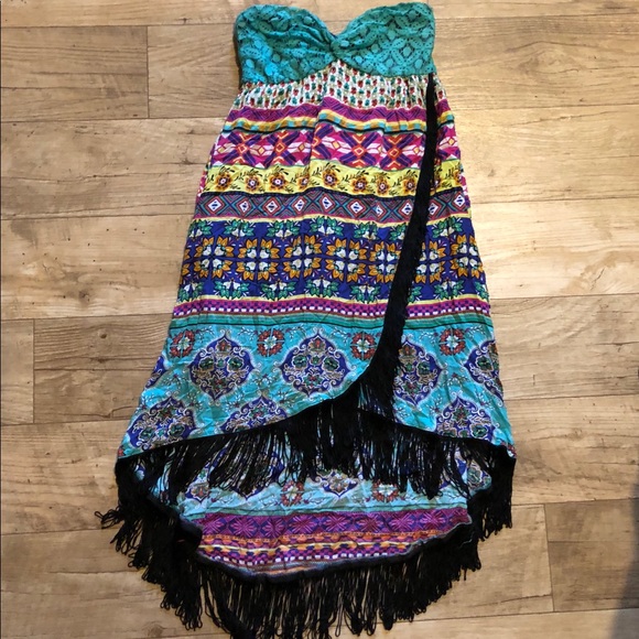 Flying Tomato Dresses & Skirts - Strapless Boho Dress!!!!